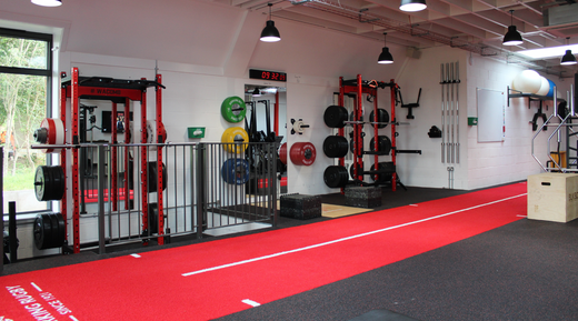 Rugby club gym fitout