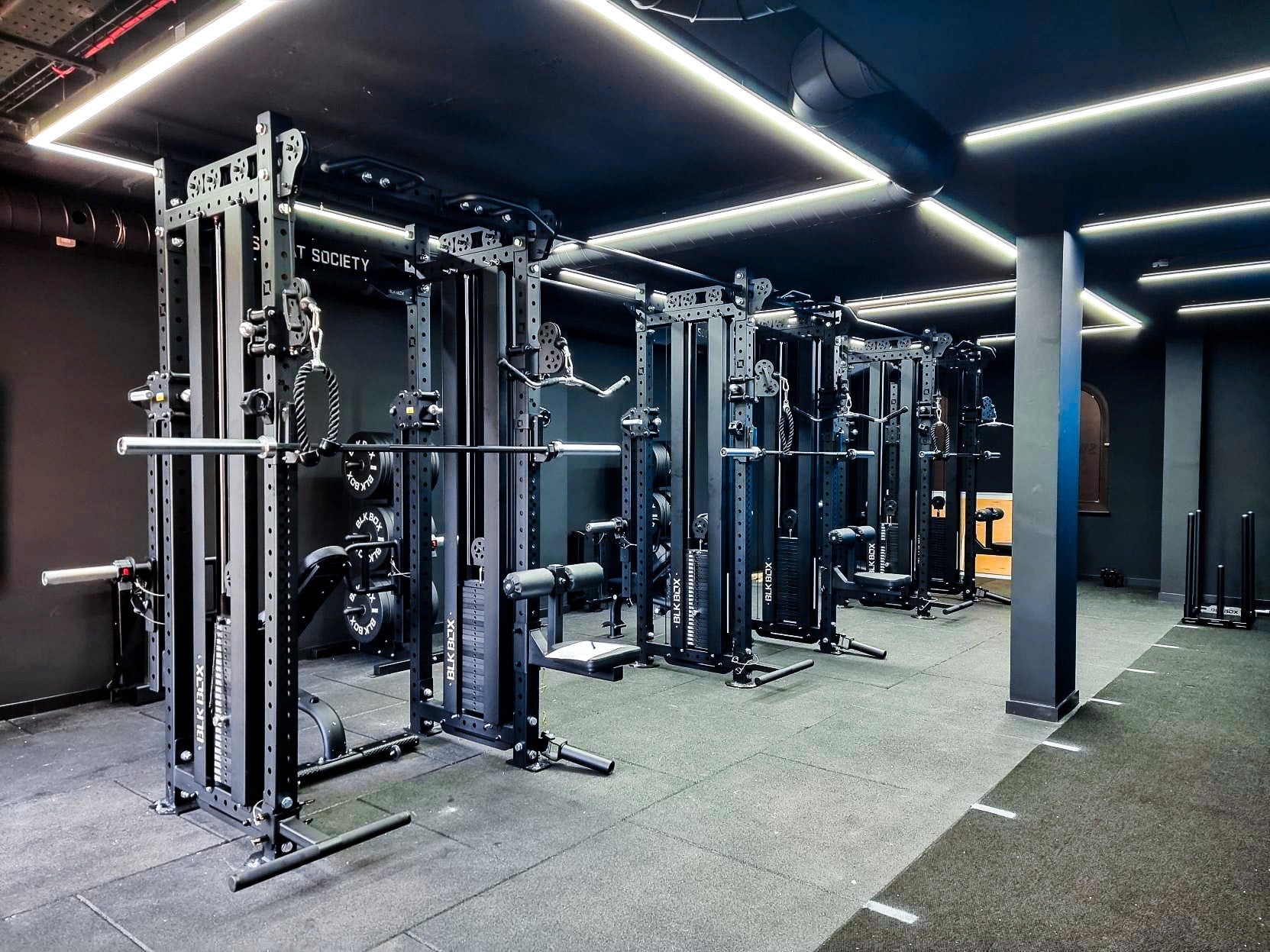 Gym equipment clearance showroom