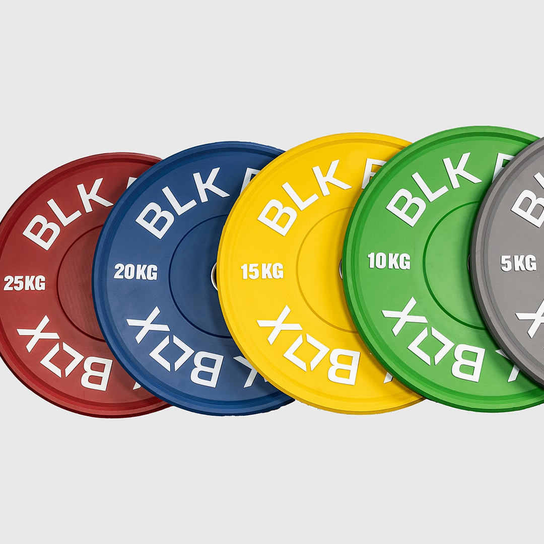 BLK BOX Coloured GripX Bumper Weight Plates