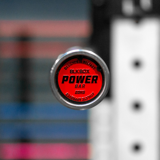 BLK BOX Power Bar - 20kg 7ft Barbell