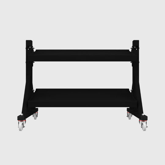 BLK BOX 2 Tier Dumbbell Rack on Wheels