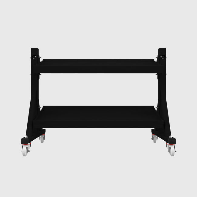 BLK BOX 2 Tier Dumbbell Rack on Wheels