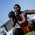 BLK BOX Rubber Hex Dumbbells (Sold Individually)