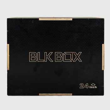 BLK BOX Anti-Slip 3in1 Wooden Plyo Jump Box