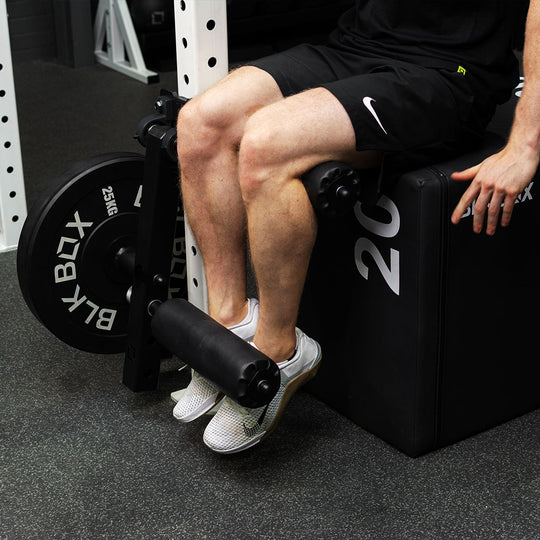 BLK BOX Leg Curl/Extension Rack Attachment