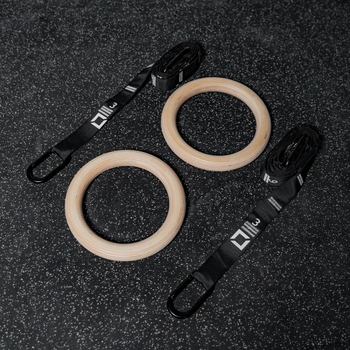 BLK BOX Wooden Competition Gymnastics Rings