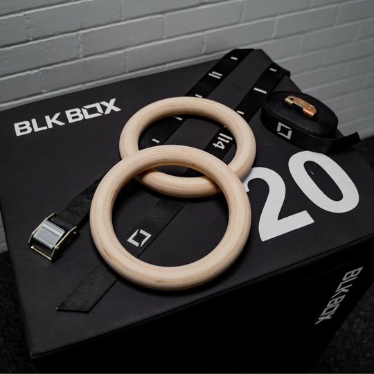 BLK BOX Wooden Gym Rings