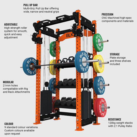 BLK BOX Nexus Compact Rack with Storage