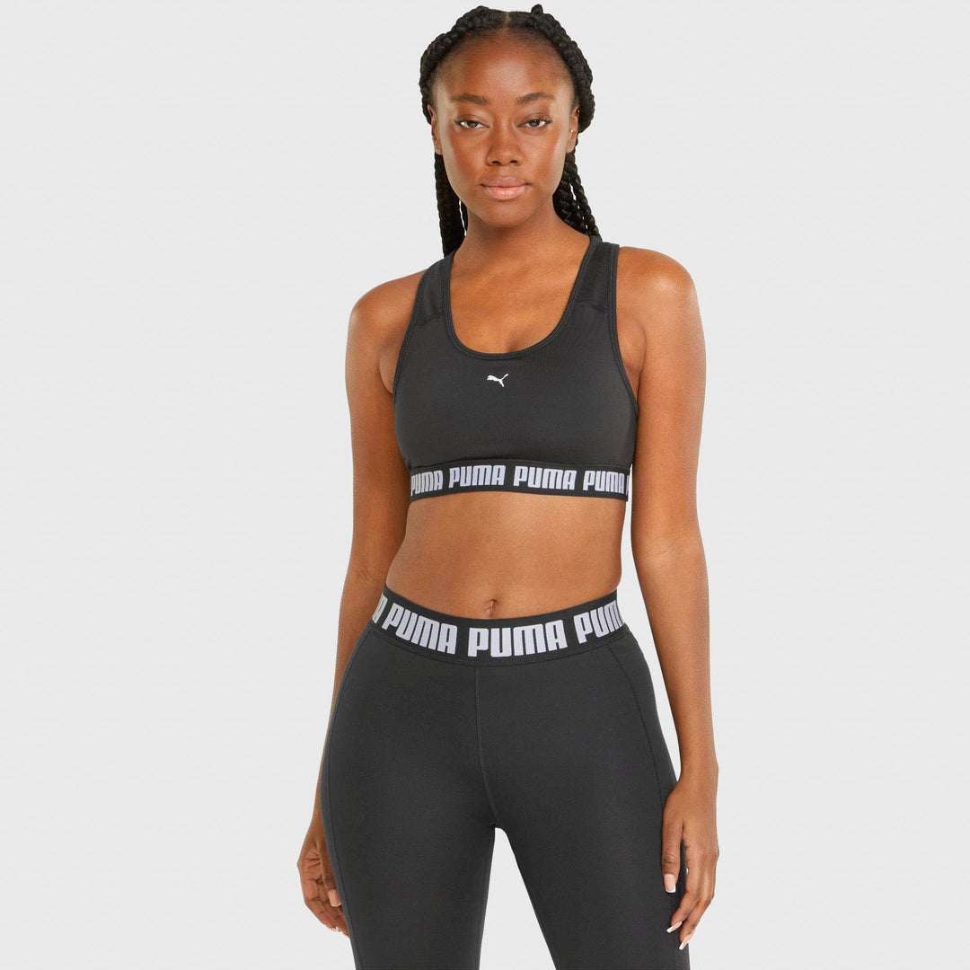Puma Sports Bra Set in Black and Grey Size Small