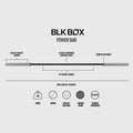 BLK BOX Power Bar - 20kg 7ft Barbell