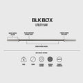 BLK BOX Utility Bar - 15kg 7ft Olympic Barbell