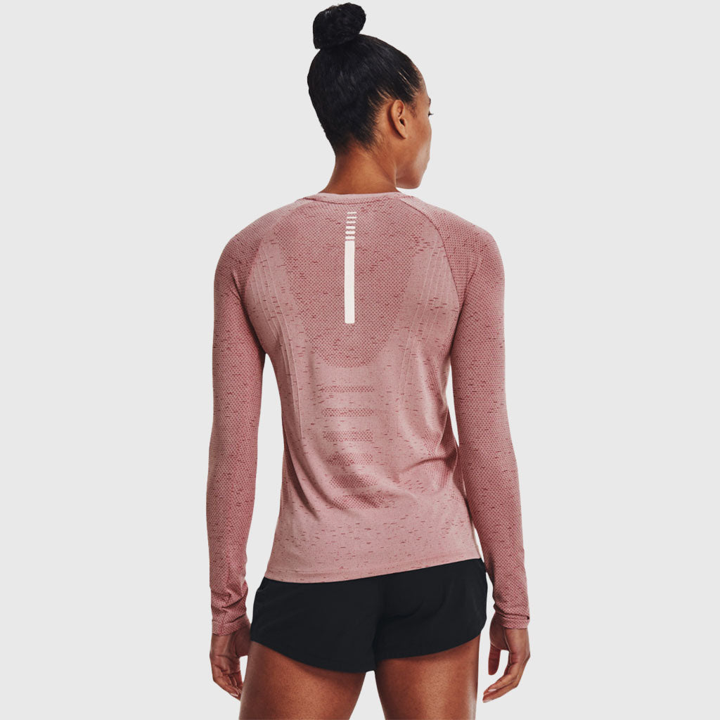 Under Armour Pink Athletic Long Sleeve Pullover Shirt Women Size XL NEW  Thumb Ho
