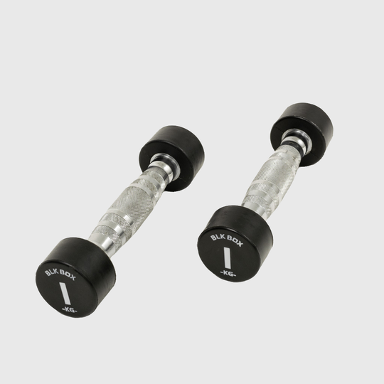 BLK BOX Premium Micro Urethane Dumbbell Set 1-10kg