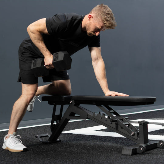 BLK BOX Utility Lite Adjustable Weight Bench