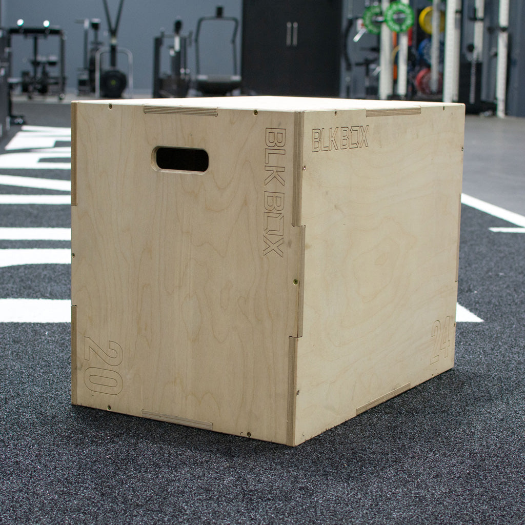 Caja Crossfit Box Jump Box Jump Pliométrico 3 Alturas En 1 – Blackfit