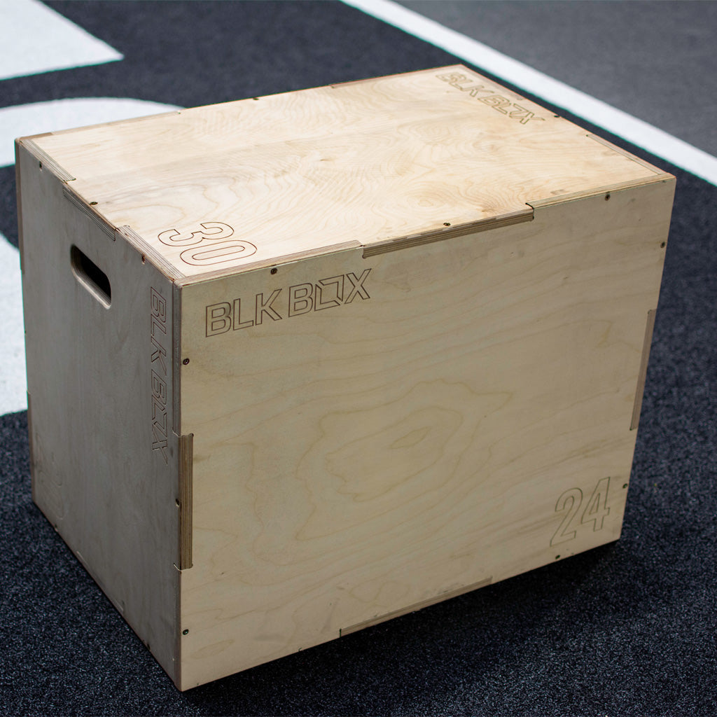 Caja Crossfit Box Jump Box Jump Pliométrico 3 Alturas En 1 – Blackfit