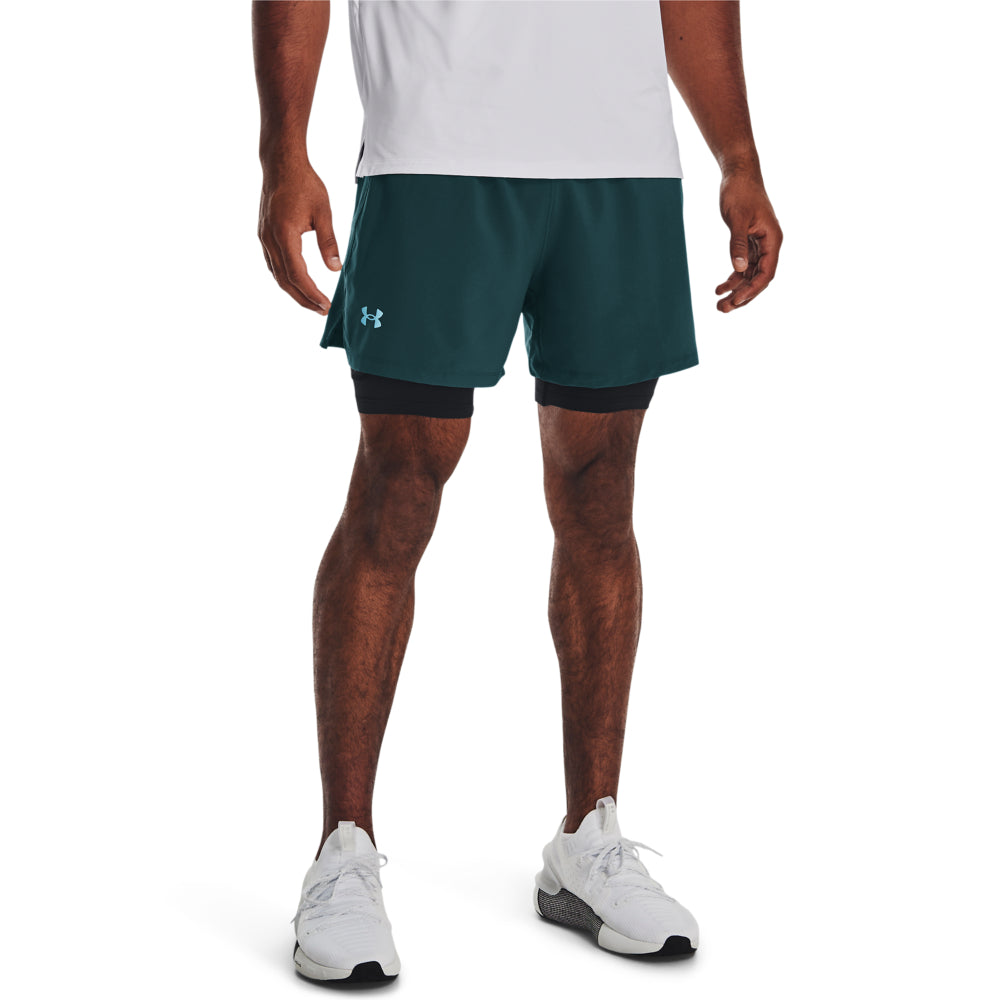 Buy Under Armour Men's UA Vanish Woven Shorts Green in KSA -SSS